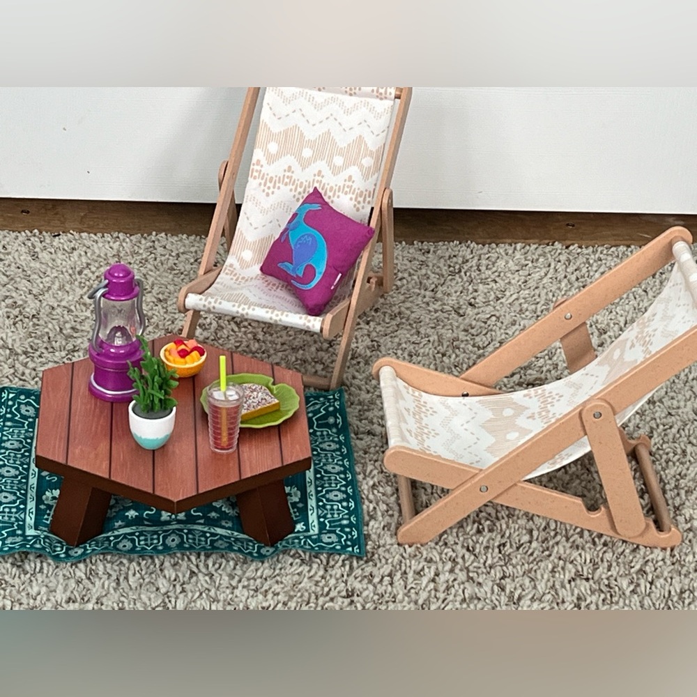 American Girl Doll camping accessories